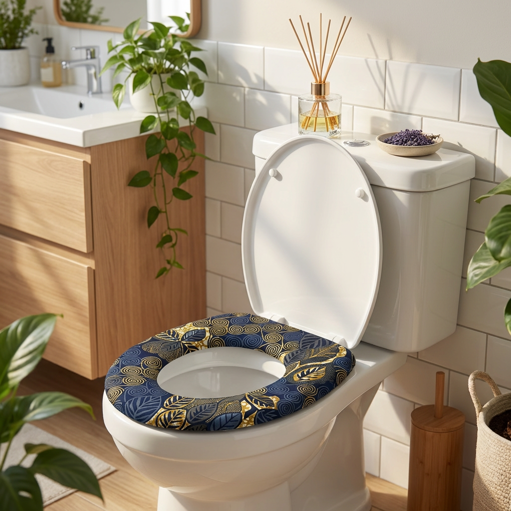 Soft Padded Toilet Seat Cover