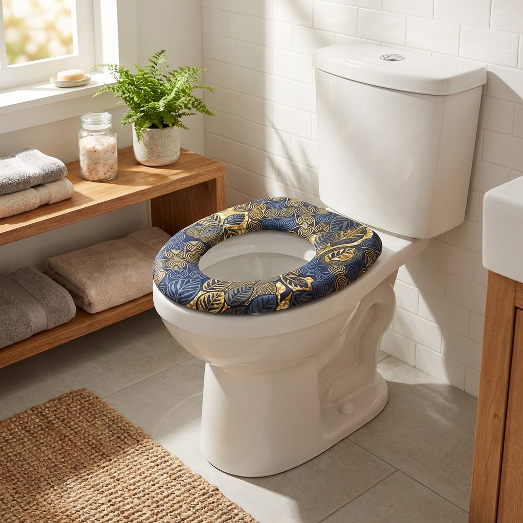 Soft Padded Toilet Seat Cover