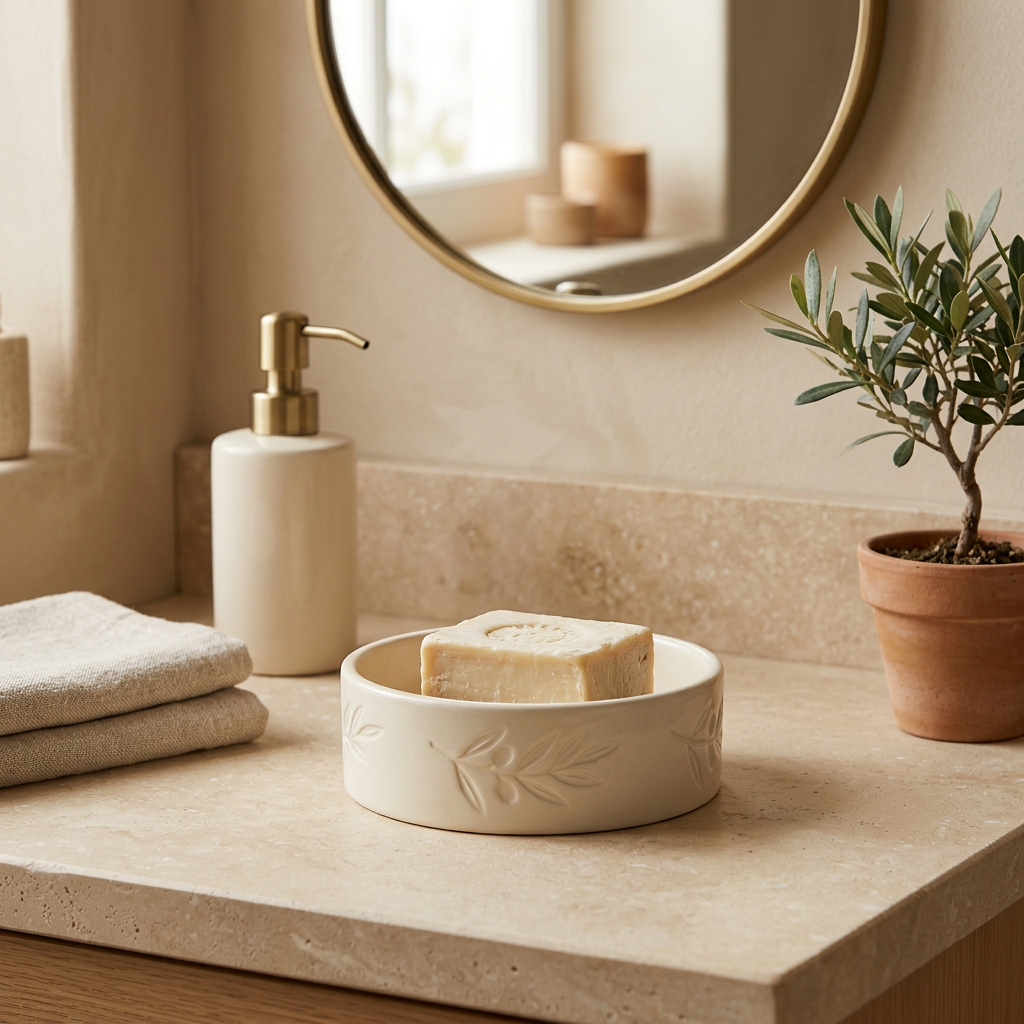 Minimalist Ceramic Soap Dish