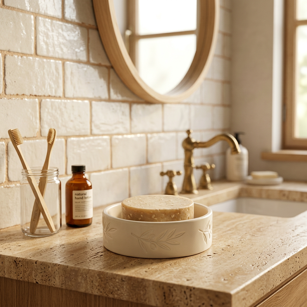 Minimalist Ceramic Soap Dish